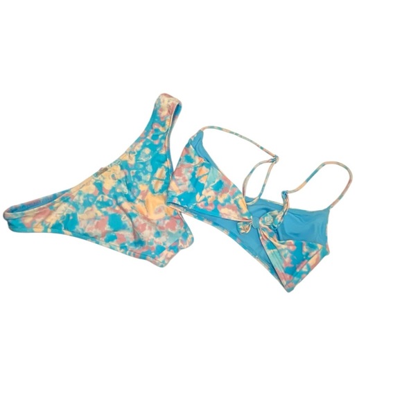 Victoria's Secret Colorful Tie-Dye Bikini Set - Picture 2 of 7